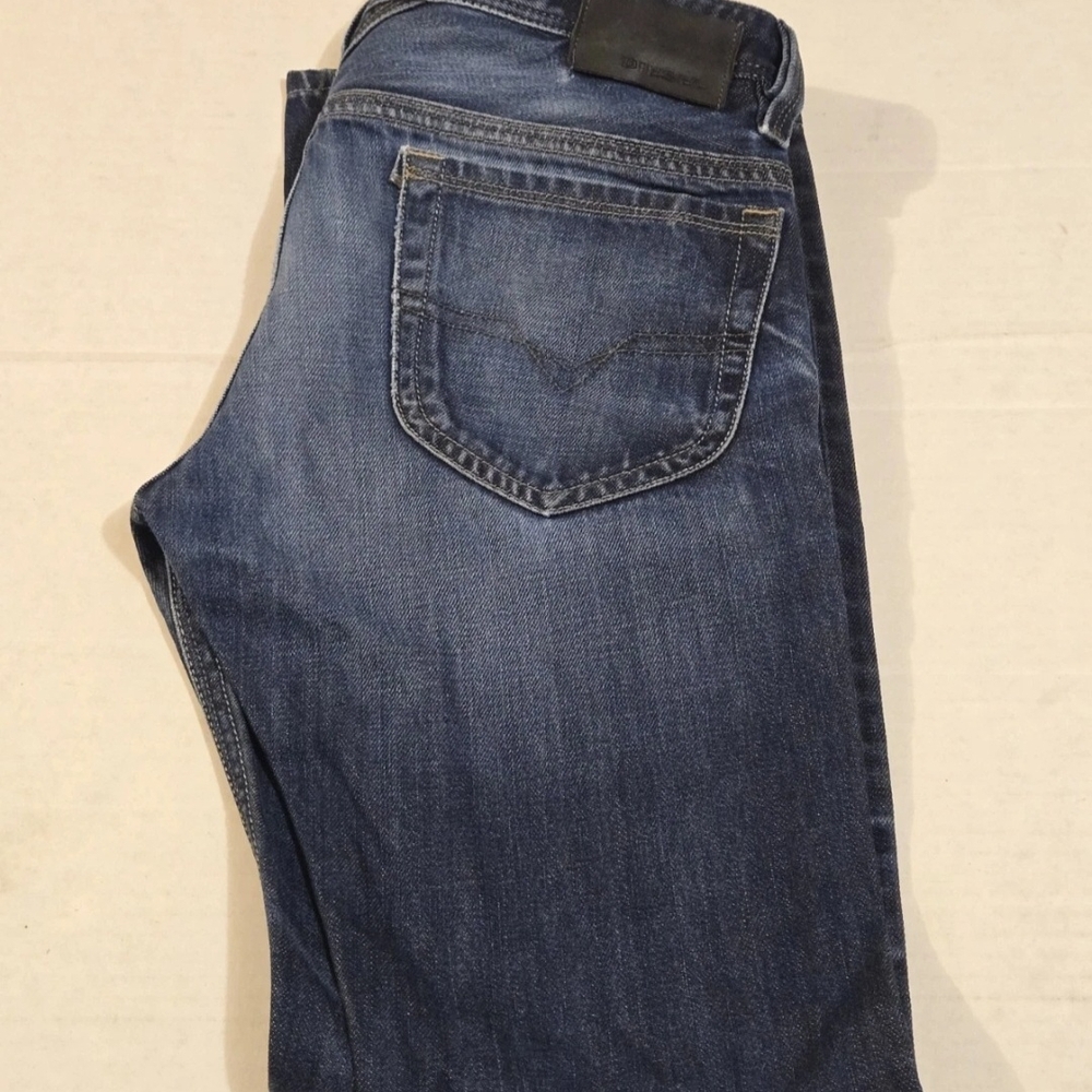 Diesel Mens Jeans 31X32 Blue Thanaz Stretch Slim Skinny Denim W30 L32